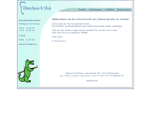 Tablet Screenshot of dr-schule.de
